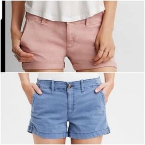 American eagle outfitters twill shorts